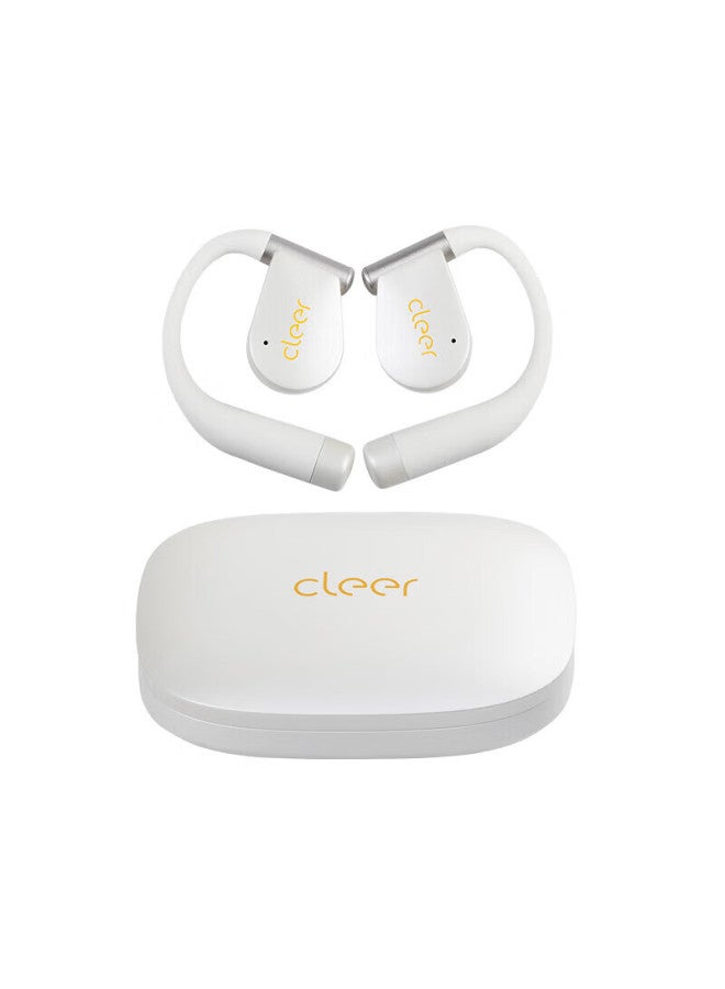 Cleer Air 2 Open-ear Wireless Bluetooth Sports Earphones With Dust Removal Pen Set Swan White - Image 5
