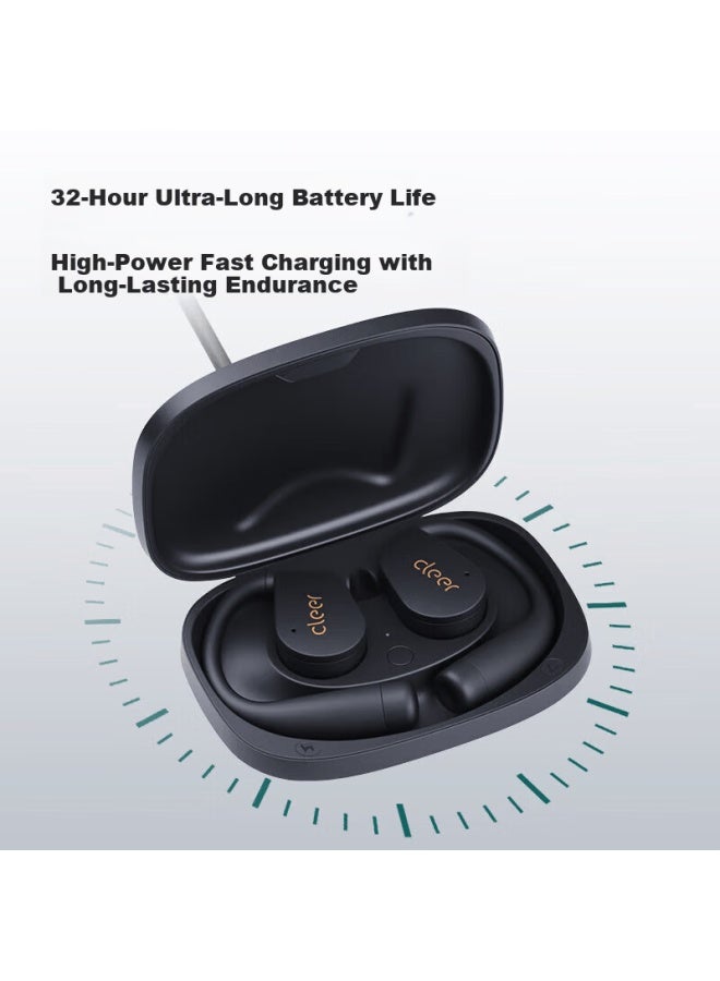 Cleer Air 2 Open-ear Wireless Bluetooth Sports Earphones With Dust Removal Pen Set Swan White - Image 3
