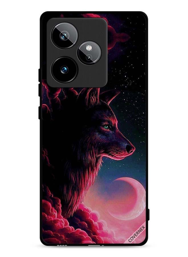Covernex Realme GT 7 5G Protective Case Cover Wolf Art