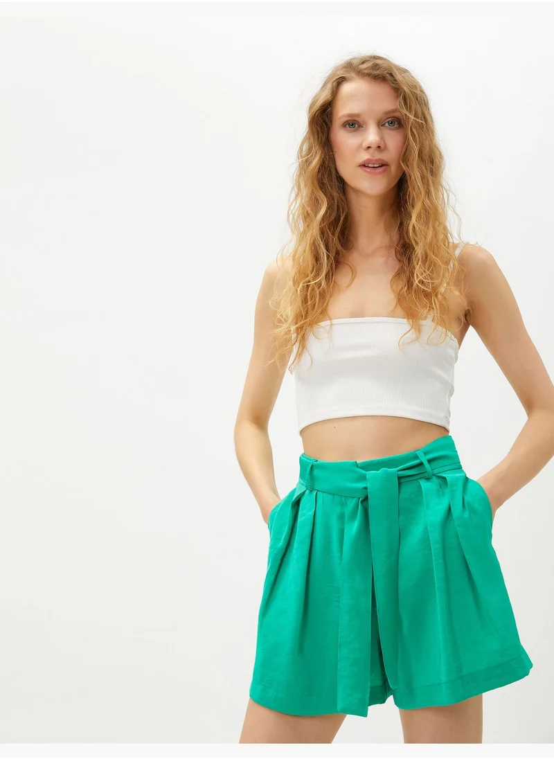 كوتون Modal Relax Shorts Elastic Waist