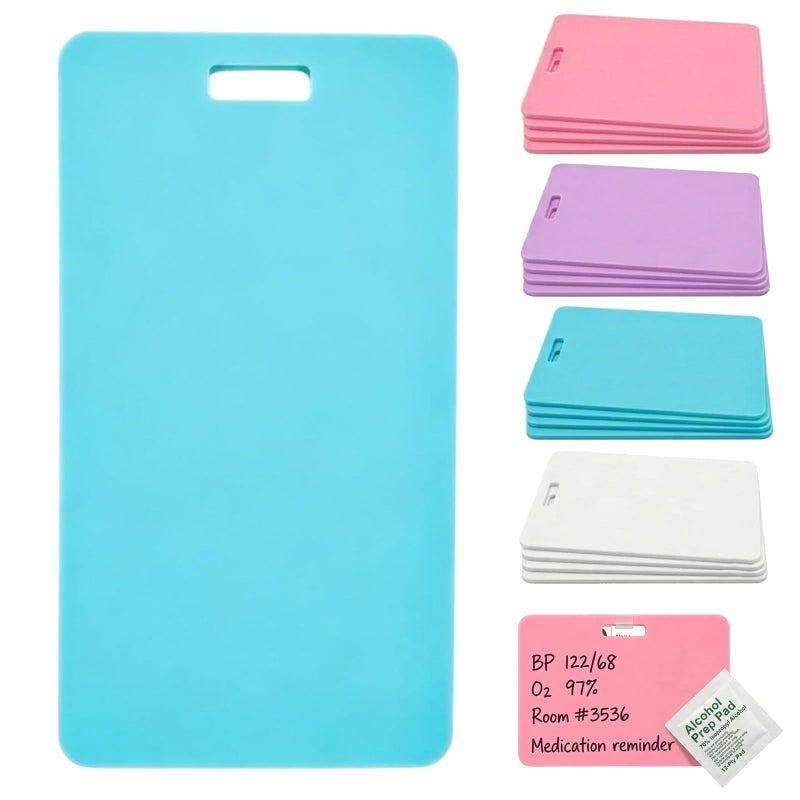 Erasable Sticky Notes: 8*5*0.2cm Residue-Free Adhesive - Reusable Dry Erase Surface Badge-Shaped Notes for Office, School and Classroom Organization - Image 4