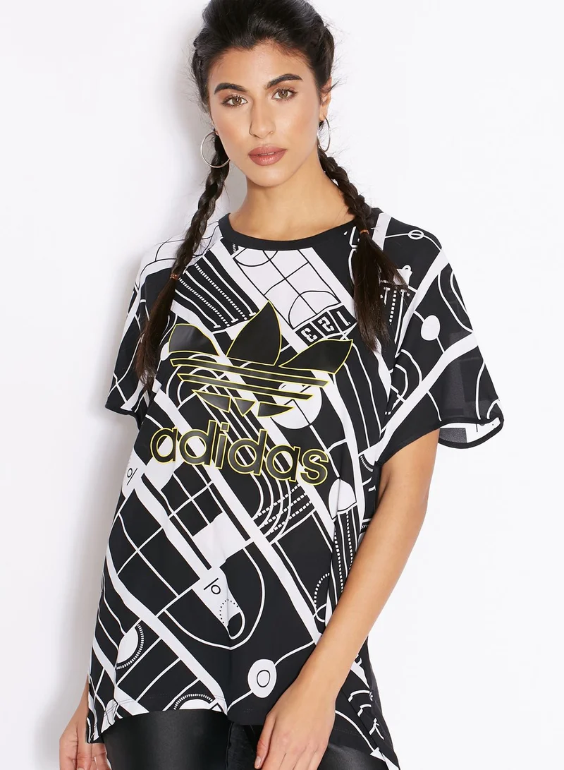 adidas Originals Track Printed T-Shirt