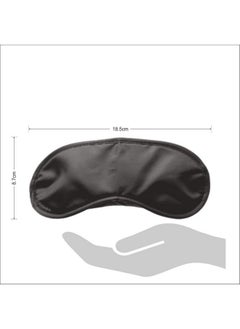 GUBB Eye Mask For Sleeping With Adjustable Strap Soft Sleeping Mask Blind Fold For Smooth & Comfortable Sleep Travelling Sleep Mask Pad For Girls Sleeping Eye Mask Blind Folds For Sleeping Black  - Image 4