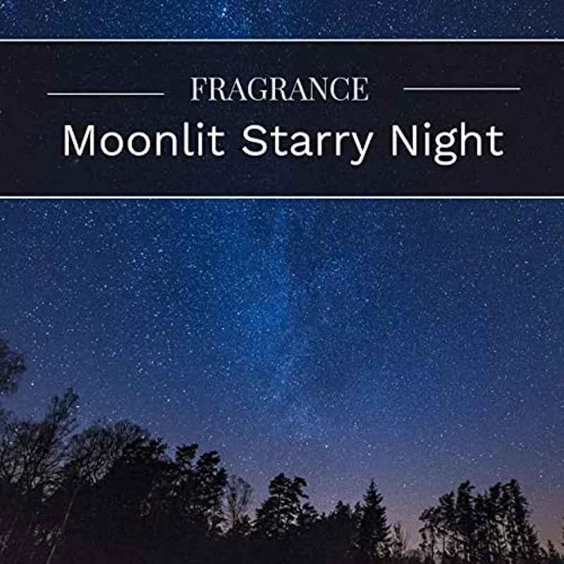 Candle-lite Scented Candles, Moonlit Starry Night Fragrance, One 18 oz. Single-Wick Aromatherapy Candle with 110 Hours of Burn Time, Gray - Image 2