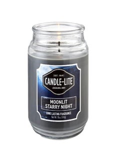 Candle-lite Scented Candles, Moonlit Starry Night Fragrance, One 18 oz. Single-Wick Aromatherapy Candle with 110 Hours of Burn Time, Gray - pzsku/Z937BBD3C7553B7EF75AEZ/45/_/1693406945/5200b8c9-4a7e-43a3-b998-13c66815bb5d