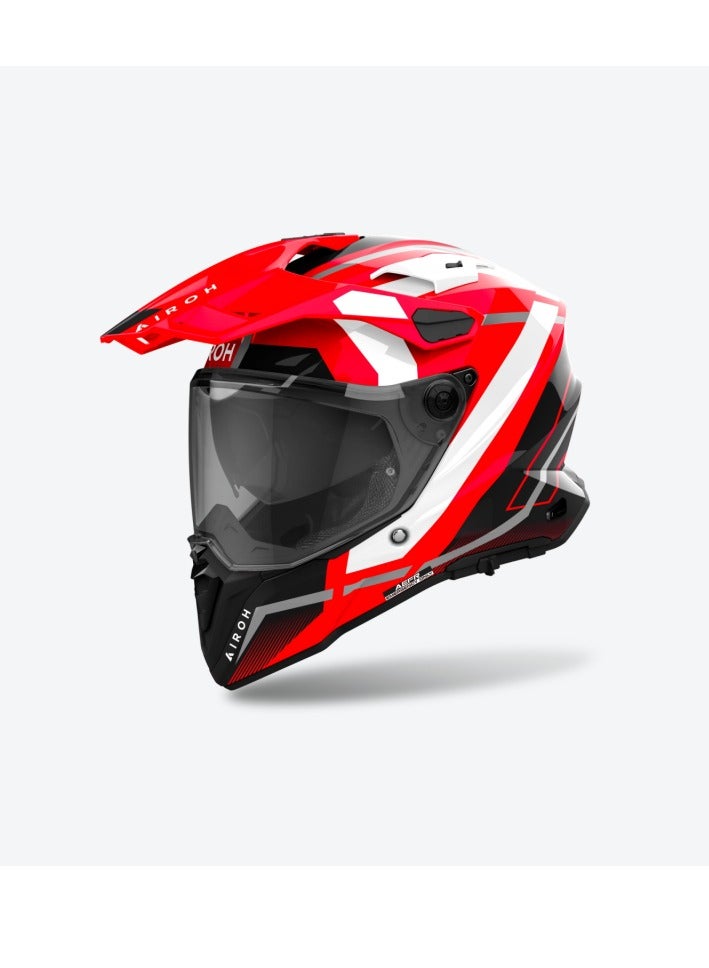 Airoh كوماندير 2 مافيك أحمر لامع - Image 2