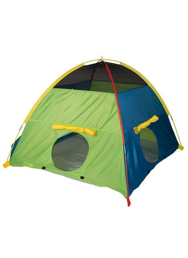 Pacific Play Tents - 40205 Kids Super Duper 4 Kid Dome Tent Playhouse 58" X 58" X 46" - Image 1