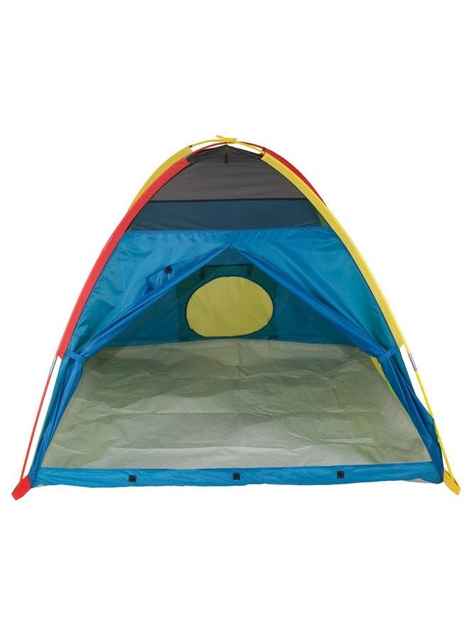 Pacific Play Tents - 40205 Kids Super Duper 4 Kid Dome Tent Playhouse 58" X 58" X 46" - Image 1