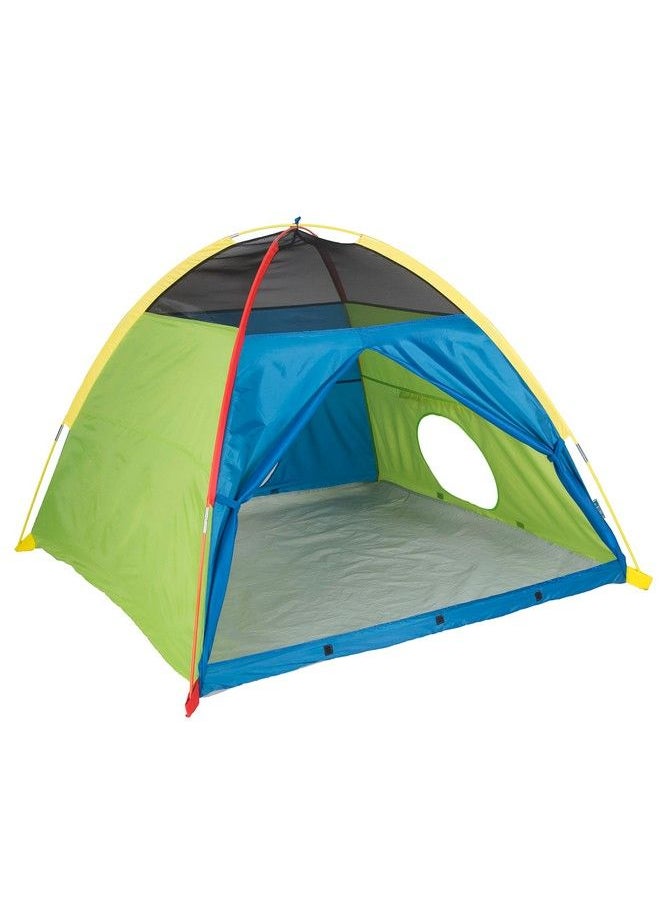 Pacific Play Tents - 40205 Kids Super Duper 4 Kid Dome Tent Playhouse 58" X 58" X 46" - Image 1
