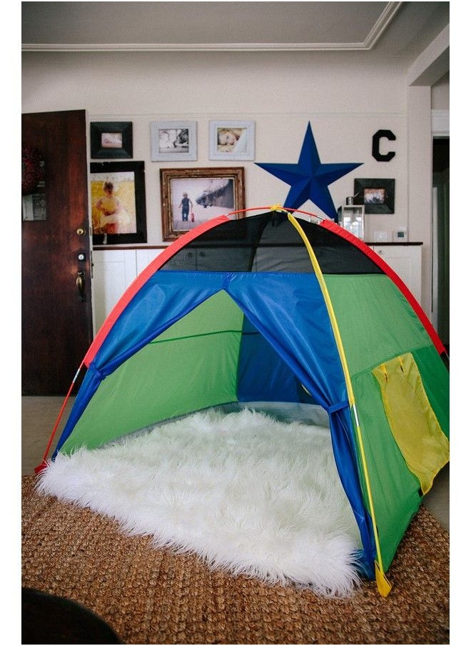 Pacific Play Tents - 40205 Kids Super Duper 4 Kid Dome Tent Playhouse 58" X 58" X 46" - Image 1