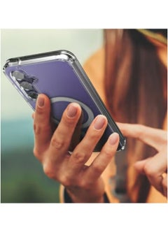 JAJEEK Samsung Galaxy S24 FE 5G 2024 Magnetic Case – Clear Transparent Slim TPU Phone Cover with MagSafe Compatibility – Ultra-Slim Shockproof Flexible Back Case, Scratch-Resistant Design, Full Body Protection, Easy Access to All Ports & Buttons  - Image 4