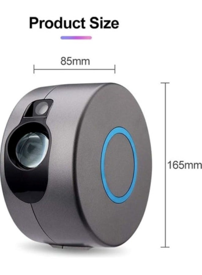 Star Projector, Starry Sky Projector, LED Light with Remote Control and Multi-Color, Bedroom Night Light, Ambient Light Suitable for Bedroom, Home, Theater and Party Game Room - Image 5