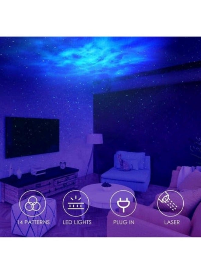 Star Projector, Starry Sky Projector, LED Light with Remote Control and Multi-Color, Bedroom Night Light, Ambient Light Suitable for Bedroom, Home, Theater and Party Game Room - Image 4