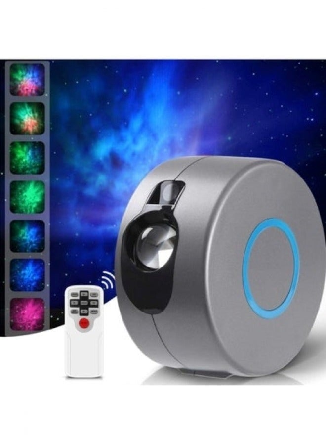 Star Projector, Starry Sky Projector, LED Light with Remote Control and Multi-Color, Bedroom Night Light, Ambient Light Suitable for Bedroom, Home, Theater and Party Game Room - Image 1