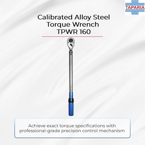Taparia Torque Wrench Ratchet Type Professional Range - TPWR 160 - Precise Torque Control For Automotive, Industrial & DIY Applications.,Square Drive - Image 2