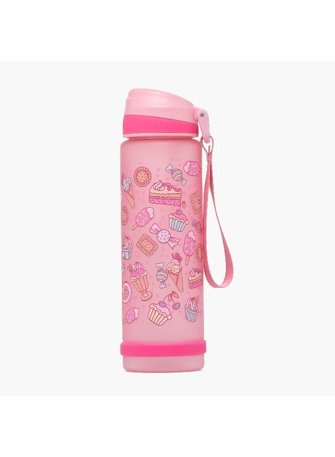 LIFESTYLE Water Bottles-Dessert-750Ml-With Handle (Plastic Bottle) Pink \ 7.7X7.5X25