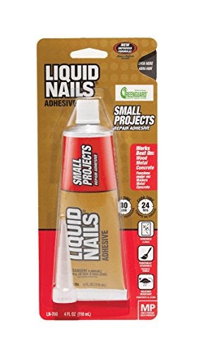 Liquid Nails LN700 4-Ounce (2 Pack) Small Projects and Repairs Adhesive - Image 2