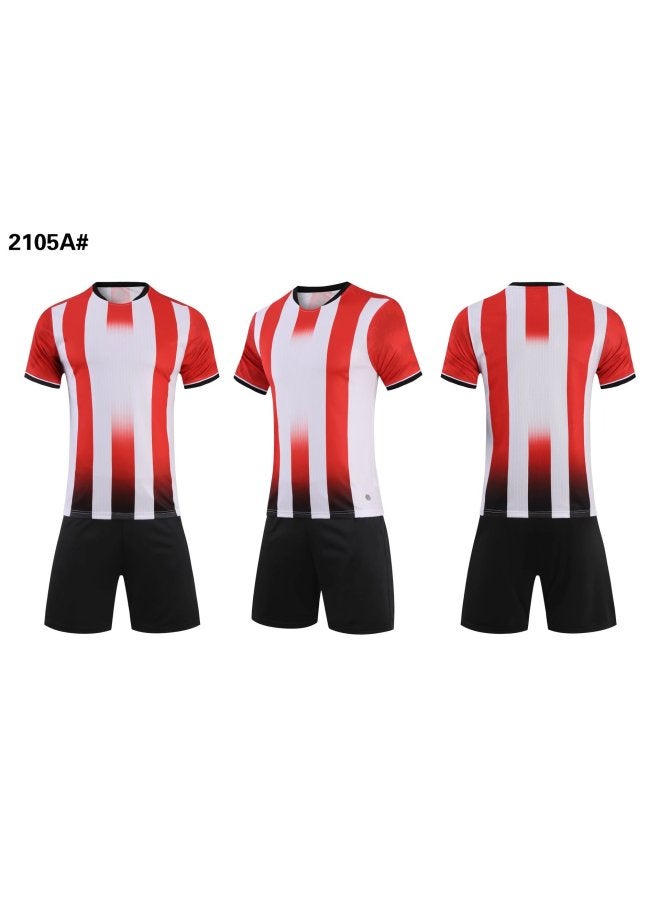 Red And White Football Jersey - Image 1