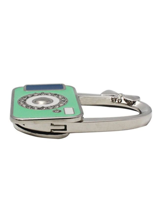 NIBEMINENT Camera Shape Wall Hanger Green/Blue/Silver 7.7x5.7cm - Image 2