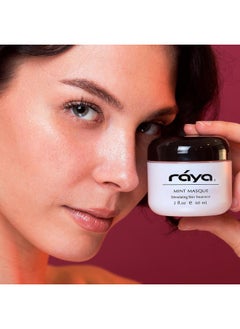 Raya Mint Masque (603) | Cooling and Refreshing Facial Treatment Mask Combination for Oily and Break-Out Prone Skin, Moisturizing,Tightening Pores, Refining Complexion, Paraben-free - 60ml  - Image 5
