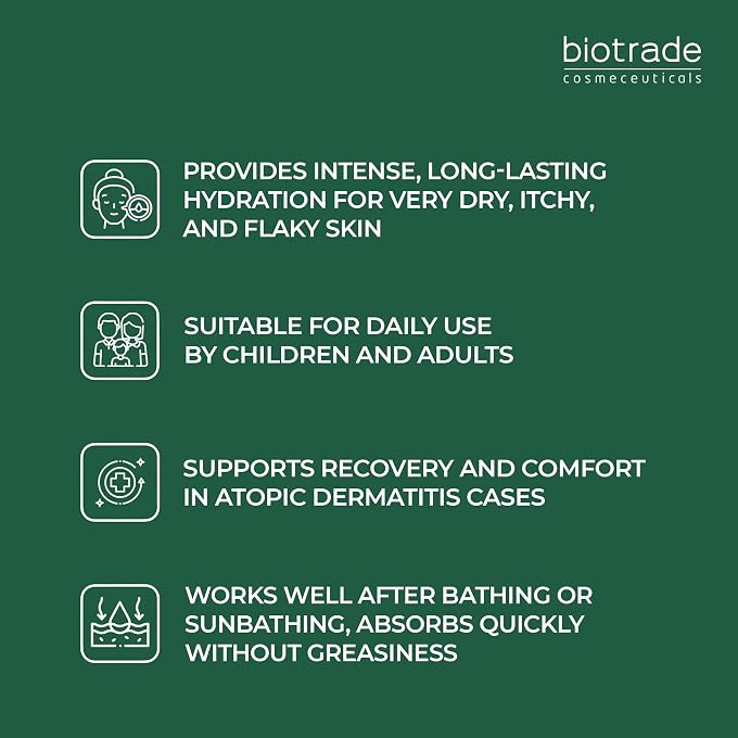 Biotrade Keratolin Hydrating Body Lotion with Urea 12% 400 Milliliter - Image 3