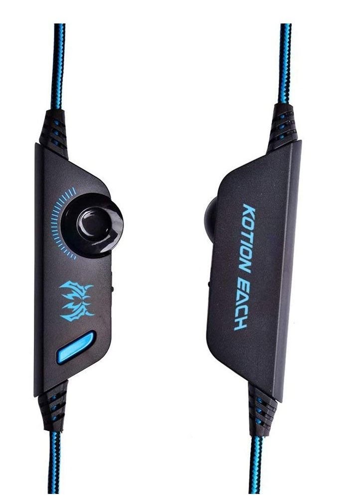Generic - G2000 Edition Wired Over Ear Headphone With Mic LED - Image 1