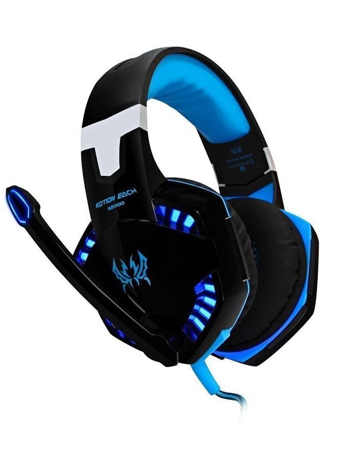 Generic - G2000 Edition Wired Over Ear Headphone With Mic LED - Image 1