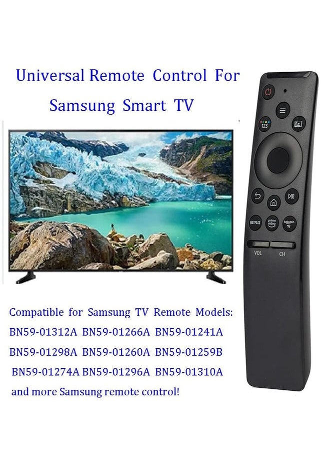 Universal Remote Control Replacement for Samsung Smart-TV LCD LED UHD QLED TVs, with Netflix, Prime Video Buttons