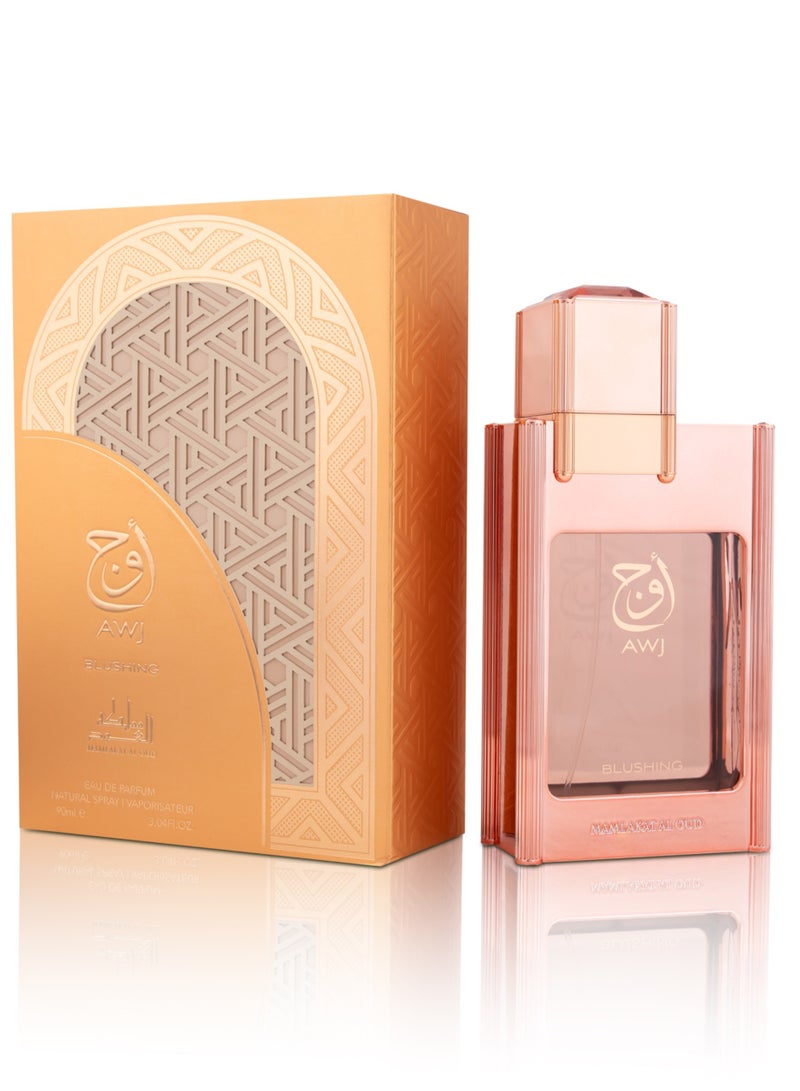 Mamlakat Al Oud Awj Blushing | A Bright Fusion of Pear, Raspberry, Garden Florals & Soft Musk | Eau de Parfum for Unisex - 100ml  - Image 1