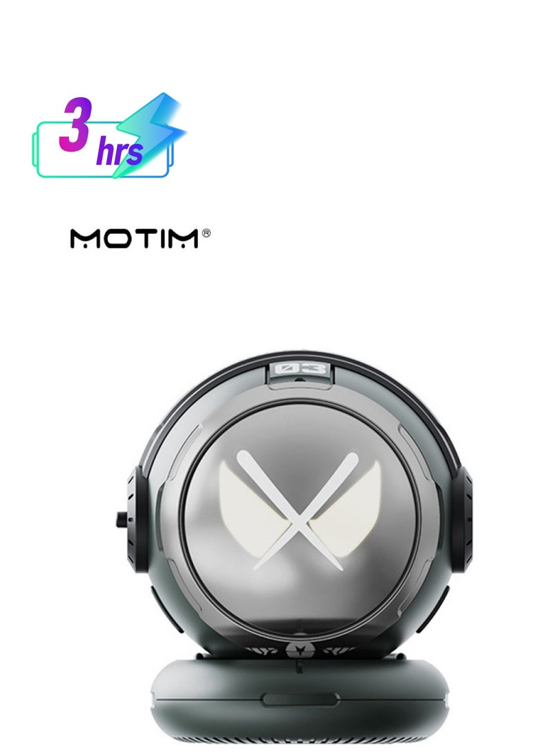 Motim Portable Bluetooth Speaker, 360° HD Stereo Hands-free Calling, Small Size Light Weight, Perfect Mini Speaker for Home Party Outdoor Travel  - Image 1