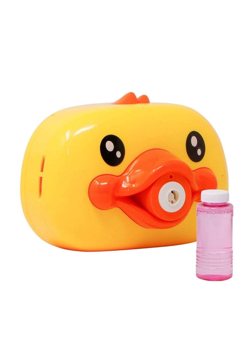 PRIME - Bubble Maker Bubble Machine Automatic Funny Cartoon Animal Soap Children Camera Bath Wrap Machine Toys with Music and Light For Kids - Image 1