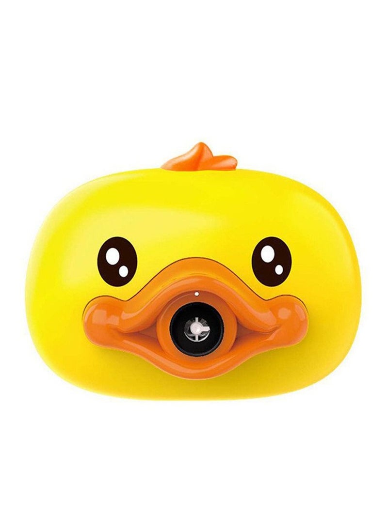 PRIME - Bubble Maker Bubble Machine Automatic Funny Cartoon Animal Soap Children Camera Bath Wrap Machine Toys with Music and Light For Kids - Image 1