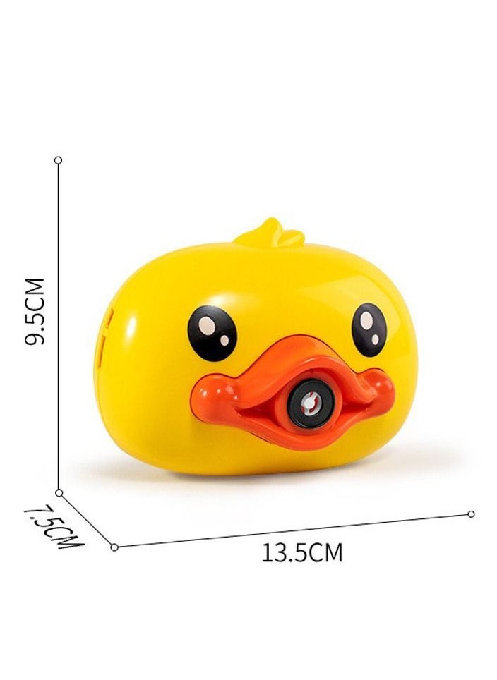 PRIME - Bubble Maker Bubble Machine Automatic Funny Cartoon Animal Soap Children Camera Bath Wrap Machine Toys with Music and Light For Kids - Image 1