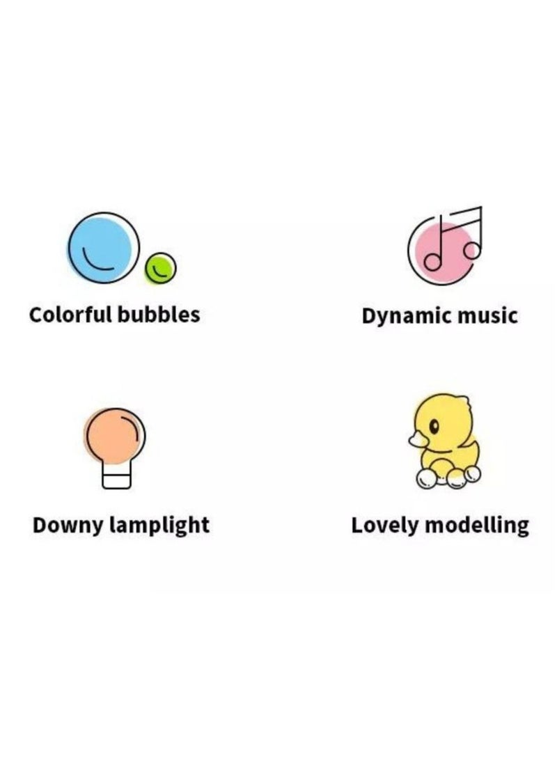 PRIME - Bubble Maker Bubble Machine Automatic Funny Cartoon Animal Soap Children Camera Bath Wrap Machine Toys with Music and Light For Kids - Image 1