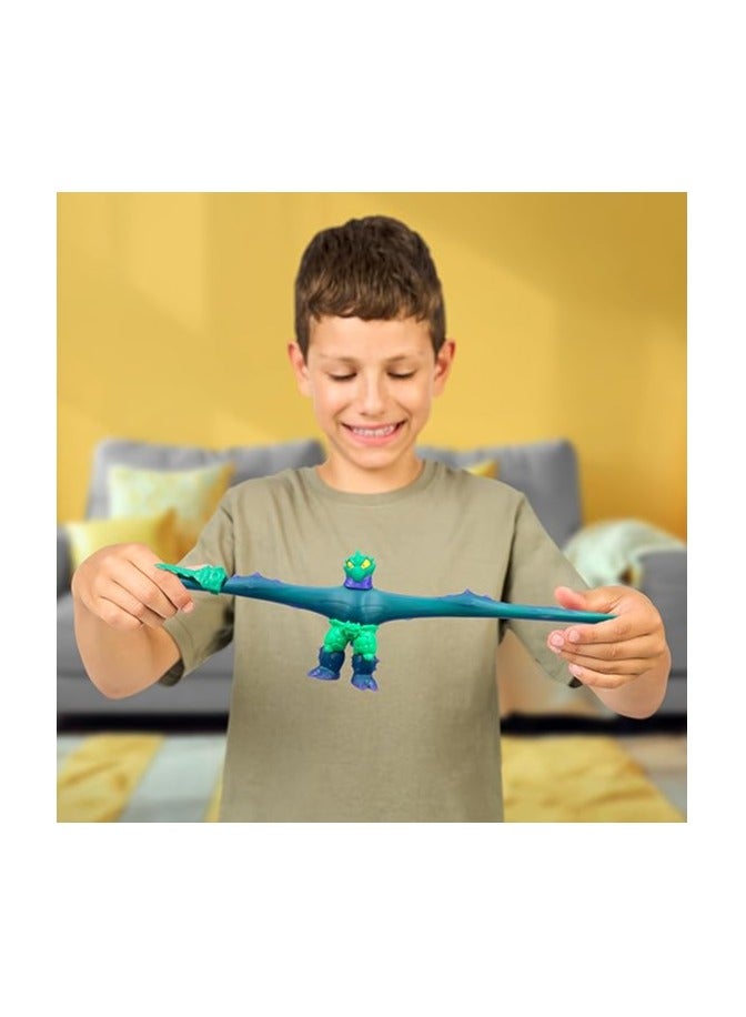 GOO JIT ZU Heroes of Goo Jit Zu S13 Meteor Madness Versus Pack: Flame Blazagon Vs Cacticus – Stretchable Action Figures with Goo Filling - Image 5