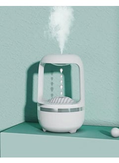 Qasul Cute 500ML Anti Gravity Water Drop Humidifier Diffuser Steam Machine Lovely Humidifier LED Lighted Aroma D  - Image 1