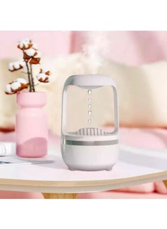 Qasul Cute 500ML Anti Gravity Water Drop Humidifier Diffuser Steam Machine Lovely Humidifier LED Lighted Aroma D  - Image 2