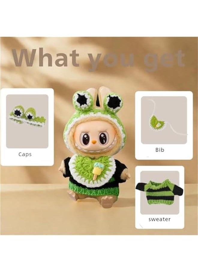 Arabest - Labubu Clothes Suitable for 17cm la bubu Doll Doll Elevate Your with Our Exclusive Clothes for labubu Doll for a Personalized Look（No Dolls） - Image 1