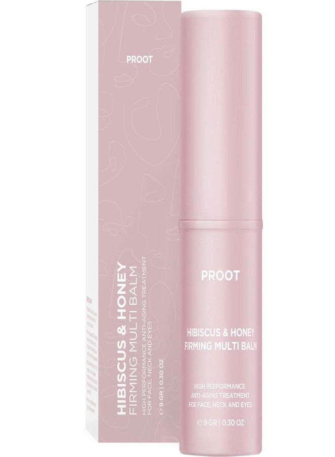 Proot Hibiscus and Honey Firming Multi Balm | Hibiscus and Honey Firming Cream in a Stick Balm | Hibiscus and Honey Firming Lotion in a Stick Balm with Collagen Intensive Complex | Hibiscus and Honey Firming Multi Balm Stick For Face, Neck, Eyes, Lips and Body | Neck Firming Cream Balm With Skin Bounce Complex | Korean Multi Balm Stick | Multi Balm Stick From Heart of K-Beauty, Seoul, Korea | Use with our Hibiscus and Honey Firming Cream, Serum and Eye Cream for the Best Results - Image 1