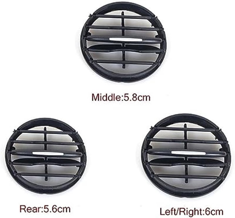 QASULER A/C Air Vent for VW Tiguan 2010-2017 - Image 3