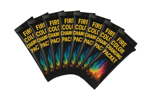Bexter Magic Campfire Fire Color Changing Packets – 12 Pack (25g Each) – Rainbow Magical Flames for Fire Pits, Bonfires, Fireplaces – Indoor & Outdoor Use – Camping Accessory for Wood Fires - Image 3
