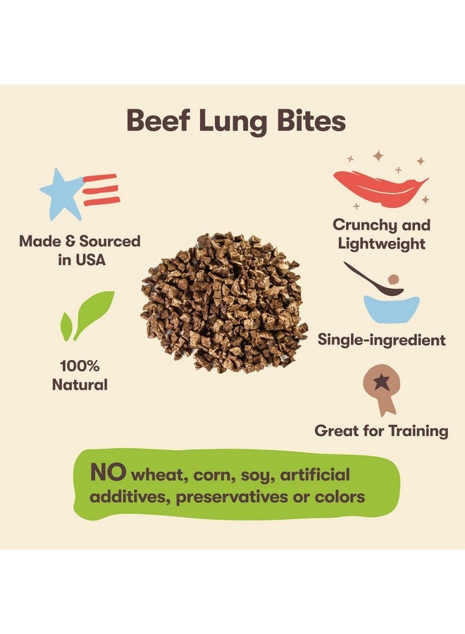 Pet 'n Shape Beef Lung Dog Treats  Made And Sourced In The Usa  Training Treat, 1 Pound - Image 2