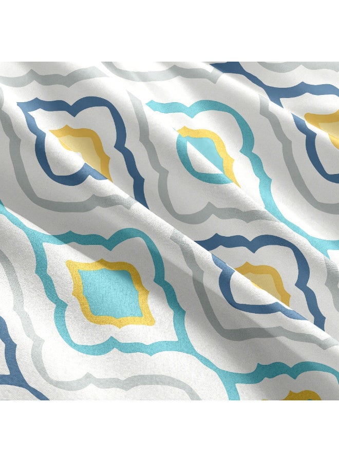 Noon East 6Pcs Comforter | Soft Microfiber Material | Multiple Color | 1 Duvet Cover 160 X 230 Cm, 1 Fitted Sheet 120 X 200 Cm With 30 Cm Deep Pocket, 4 Pillow Cases 50 X 75 Cm | Suitable For Single Size Mattress - Image 3