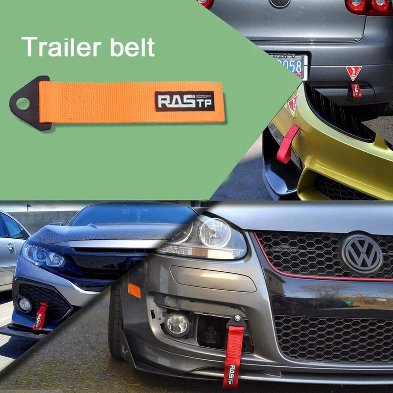 RASTP High Strength Racing Tow Strap (Purple) - Image 3