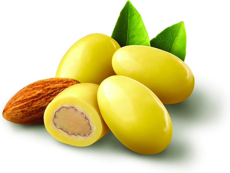 Sconza Lemoncello Chocolate Almonds - Roasted Almonds Covered in White Chocolate & Lemon Cream, 24 Ounce - Image 3