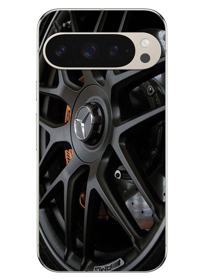 EYE CATCH Printed Protective Case Cover For Google Pixel 9 Pro XL  -  Mercedes Wheel - Image 1
