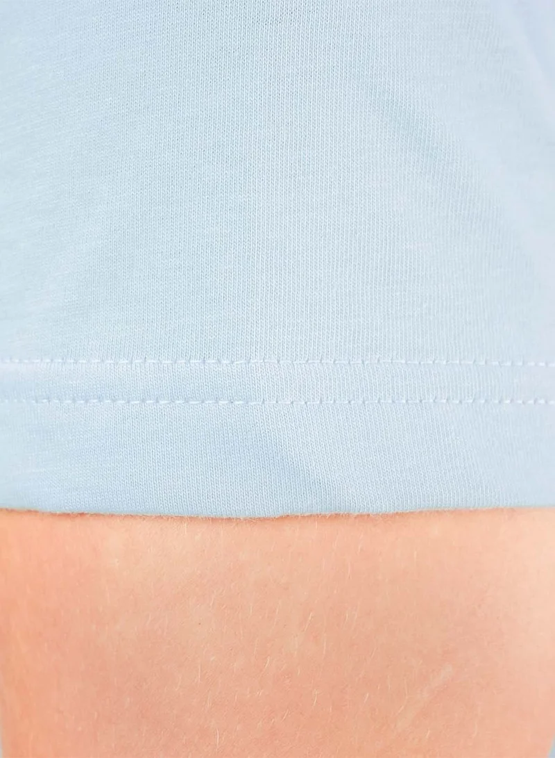 GIORDANO  Men's World Without Strangers Print Tee - Slim Fit, Crew Neck, Cotton for Men | Best Price UAE