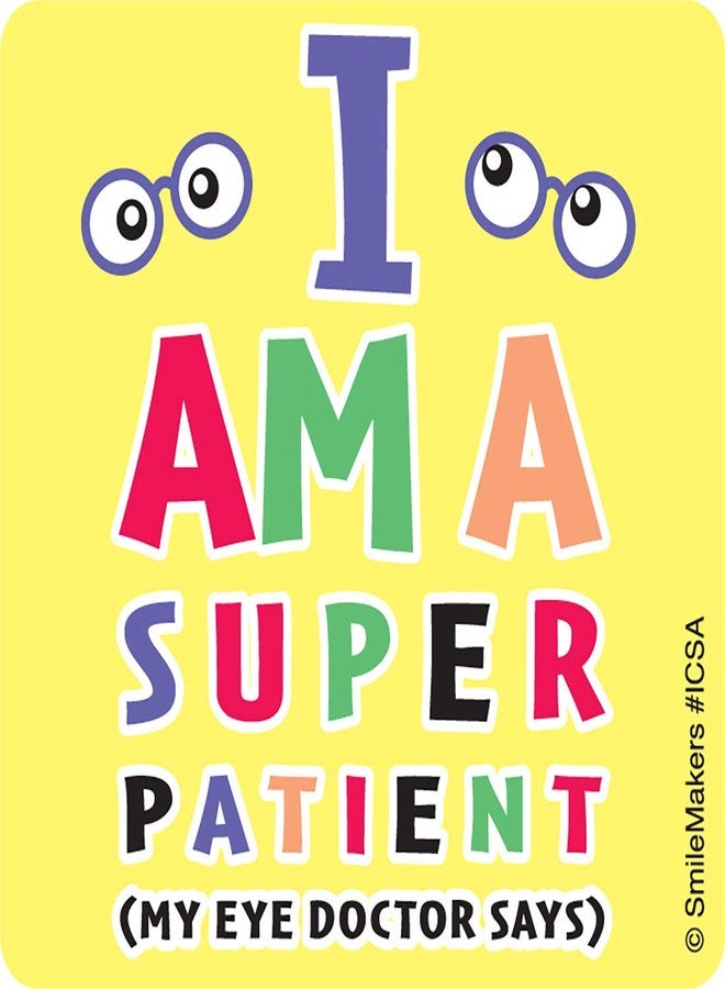 SmileMakers Eye Chart Stickers - Prizes and Giveaways - 100 per Pack - Image 2