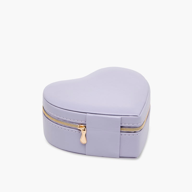 Heart Jewellery Box in Lavender for Girls