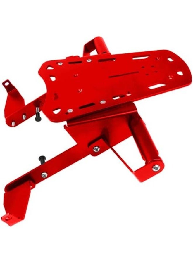 Ebiker Rear Luggage Rack Grab Bar Carrier for Yamaha Raptor 700 Red Color - Image 4